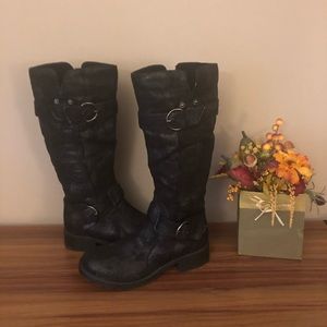 😍BLOWOUT FINAL SALE! DIRTY LAUNDRY SUEDE TALL BOOTS SZ 8 EUC!